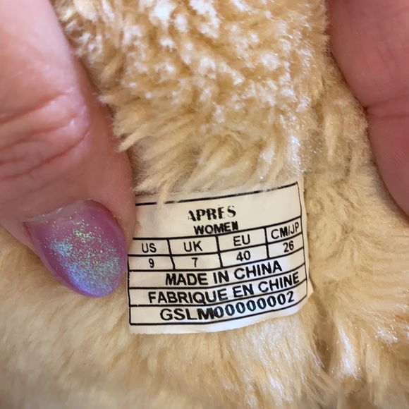 Apres Faux Suede Faux Fur Boots 9 EUC - Picture 10 of 11